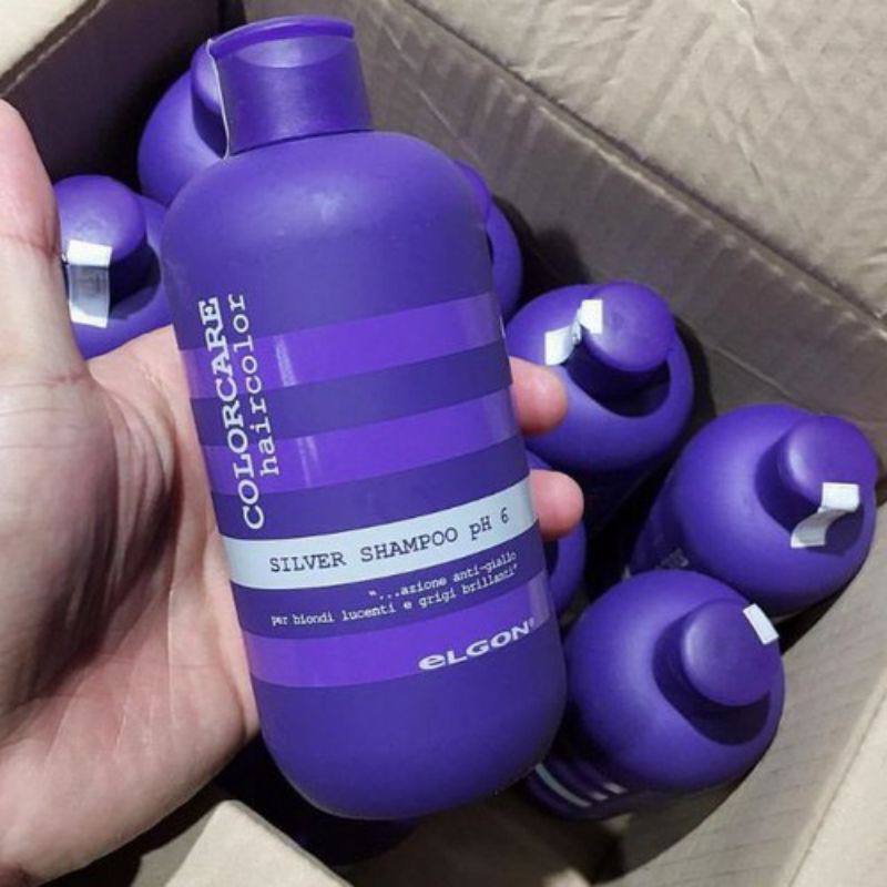 [CHÍNH HÃNG] Dầu Gội Khử Vàng ELGON - Dầu Gội Giữ Màu Cho Tóc Tẩy, Nhuộm 300ml | BigBuy360 - bigbuy360.vn