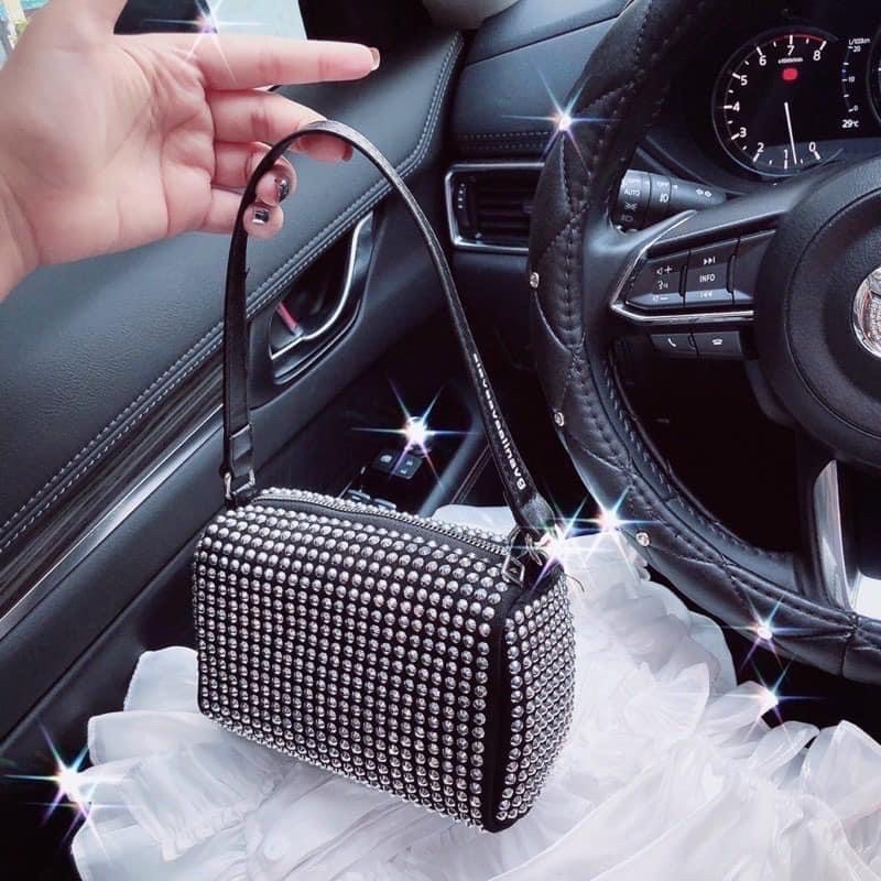 Túi kẹp nách đính đá sáng lấp lánh alex | BigBuy360 - bigbuy360.vn