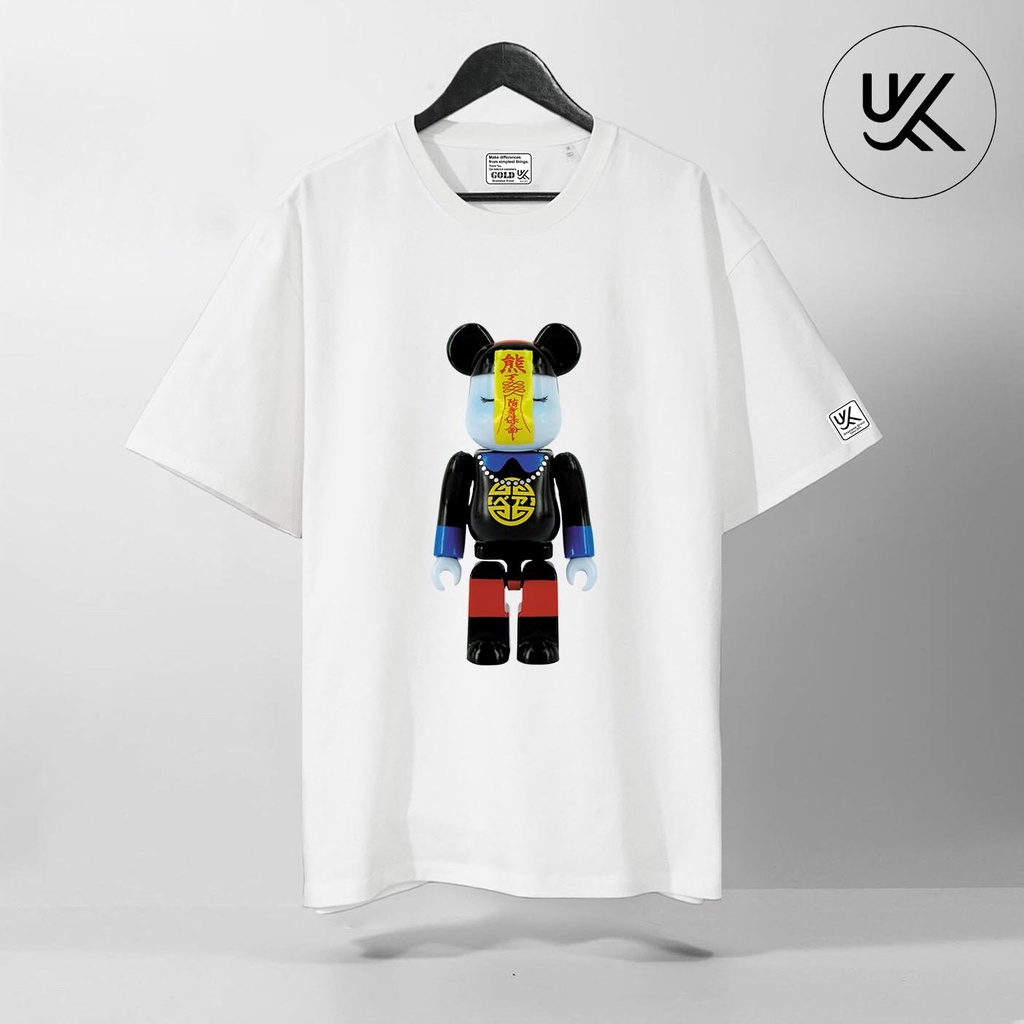 Áo Thun Tay Lỡ BearBrick, Áo phông unisex Form rộng Oversize, chất liệu Cotton. KKIMSHOP