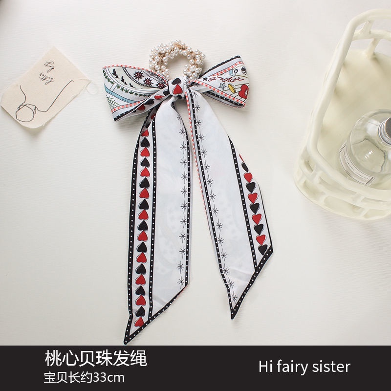 Dây Buộc Tóc Cao Su Ruy Băng Thời Trang Mới 2022