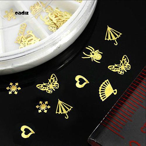 Miếng dán 3D trang trí móng tay nghệ thuật xinh xắn