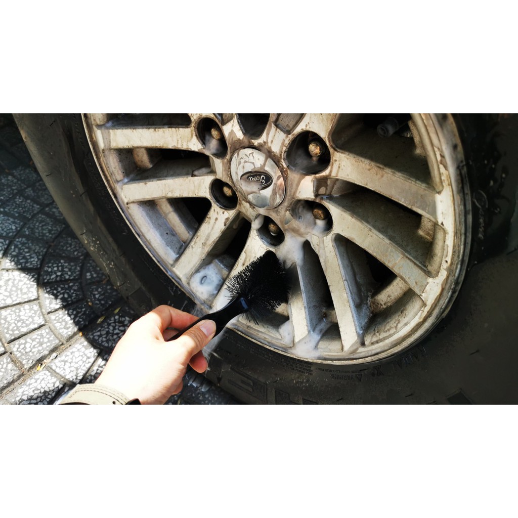 Combo 3 Bàn Chải Vệ Sinh Bánh Xe ,Cọ Vệ Sinh Mâm Xe Lazang Chuyên Dụng