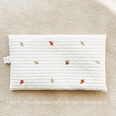 Gối Mỏng Cho Bé Sơ Sinh MALOLOTTE Hàn Quốc Hình Chữ Nhật