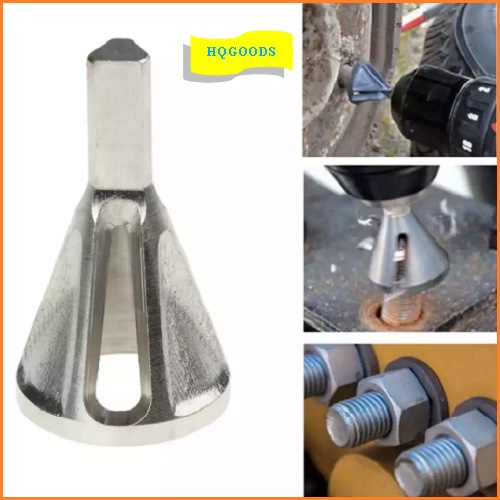 Dụng cụ vát mép ren ngoài bu lông bằng thép không gỉ giúp vặn đai ốc và sửa chữa các bu lông hư hỏng dễ dàng