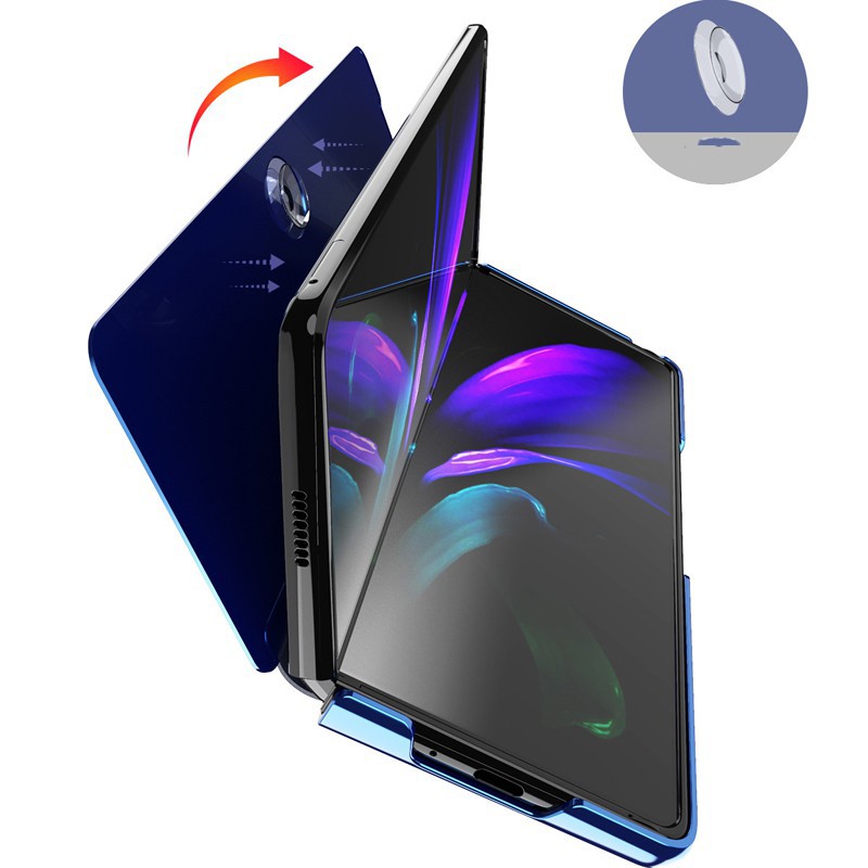 Ốp Điện Thoại Nắp Lật Tráng Gương Thời Trang Cho Samsung Galaxy Z Fold 2 W21 5g | BigBuy360 - bigbuy360.vn