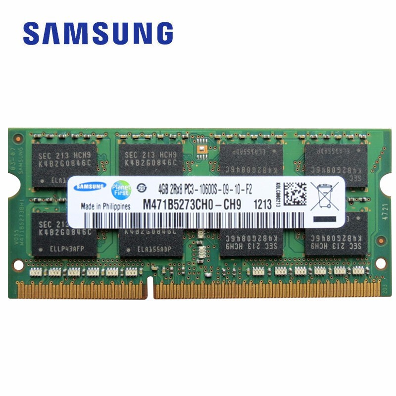 Samsung 4GB DDR3 1066/1333/1600Mhz SODIMM RAM DDR3L Laptop Memory