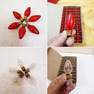 Bóng đèn quả nhót loại 1 siêu bền, lắp được tất cả các loại đèn thờ, đèn ngủ dùng đui đèn thông dụng