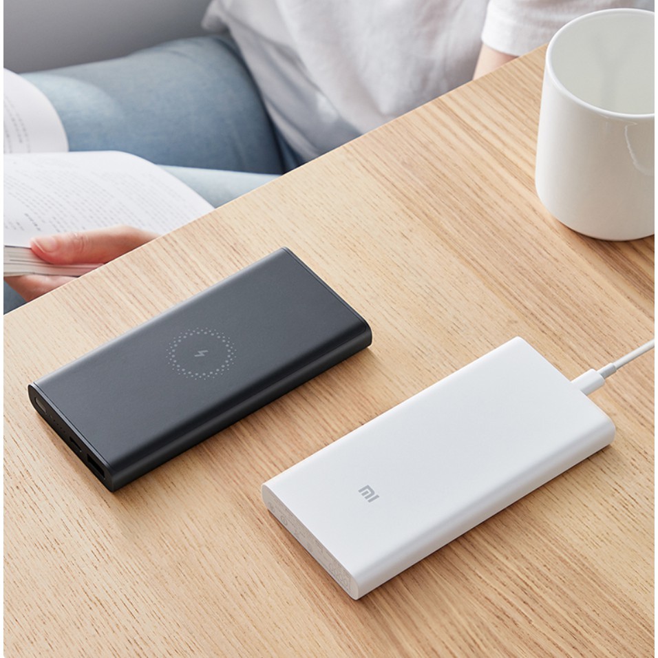 Pin Dự Phòng Xiaomi Sạc Không Dây 10000 mAh