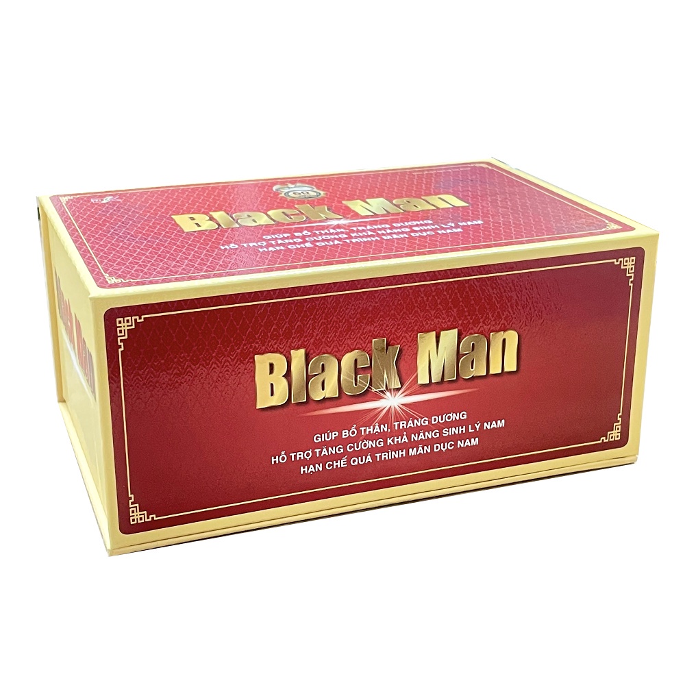 Viên Uống Bổ Thận Tráng Dương Tăng Cường Sinh Lý Nam Black Man- Hộp 2 lọ x 30 viên/lọ