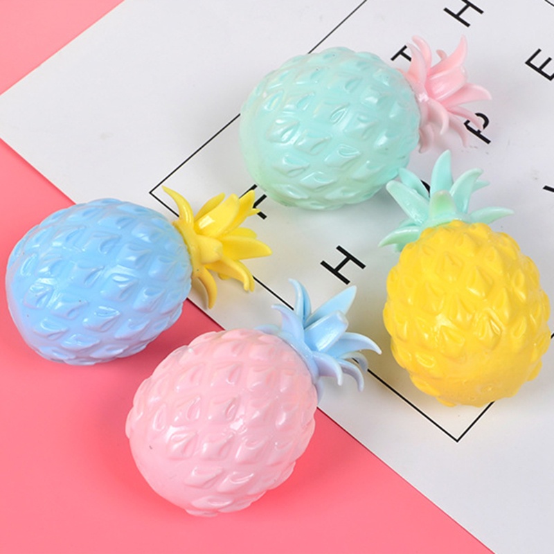 1 Quả Dứa Đồ Chơi Bóp Tay Giảm Căng Thẳng Cho Trẻ Em
