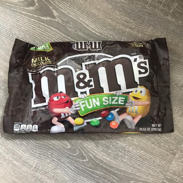 Kẹo Socola M&amp;M Milk chocolate funsize 298.1g