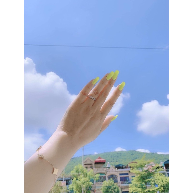 Sơn Xanh Neon siêu Hot Summer, xanh nõn chuối hãng BNS  - 15ml