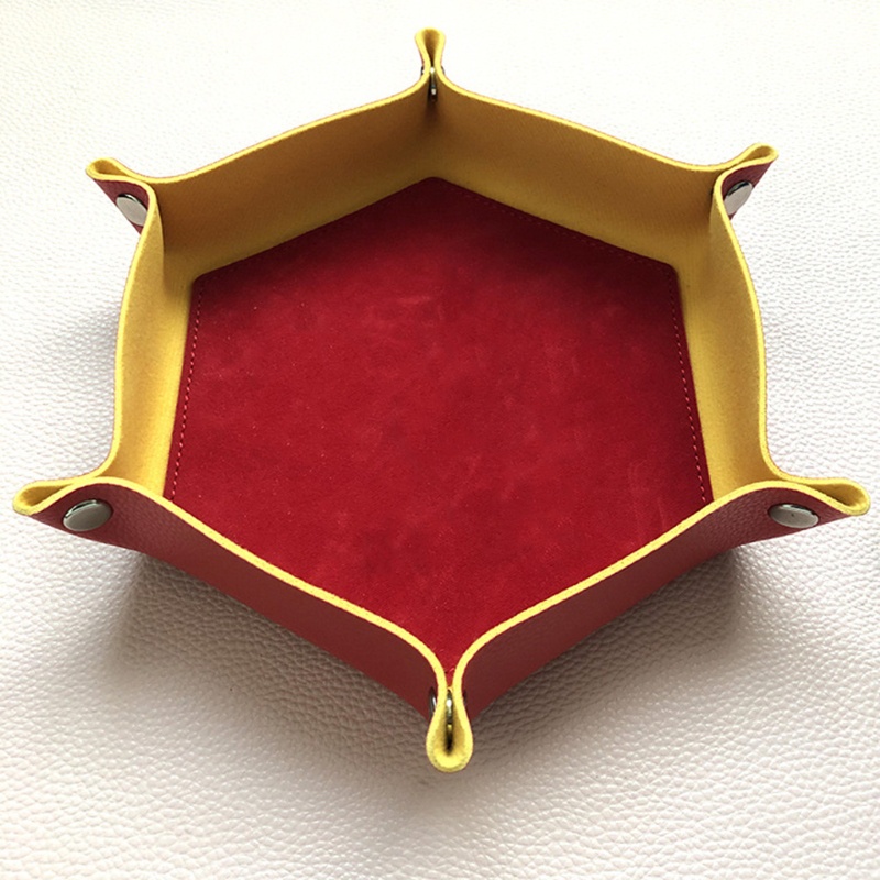 Khay Đựng Trò Chơi RPG DnD Hình Lục Giác Gấp Gọn Tiện Dụng