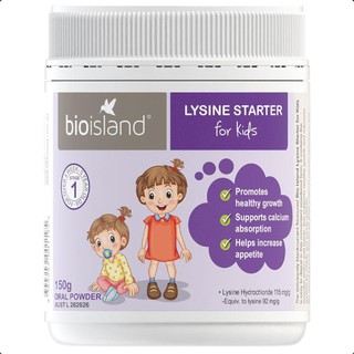 Bột tăng chiều cao cho bé- bio island lysine starter for kids oral 150g