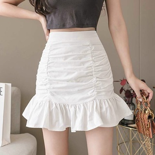 chân váy đuôi cá xếp ly