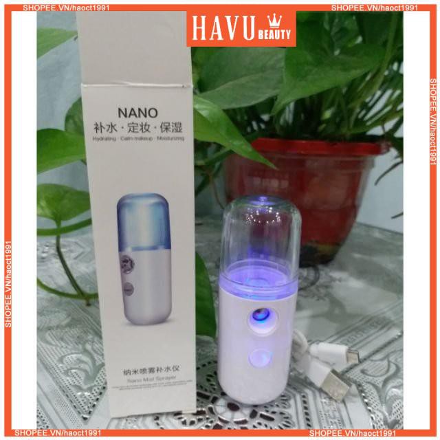 Máy Xịt Khoáng Nano Mini Cầm Tay Tiện Lợi Sỉ Rẻ Mát Lạnh Cấp Ẩm Dưỡng Da - Máy Xịt Khoáng Cầm Tay | BigBuy360 - bigbuy360.vn