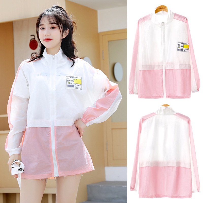 Áo Khoác Mỏng Chống Nắng Thoáng Khí Màu Sắc Phù Hợp Cho Nữ