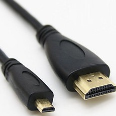 Dây cáp HDMI to Micro HDMI dạng lò xo xoắn