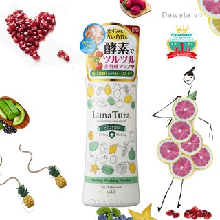 [CHÍNH HÃNG][QUÀ][NỘI ĐỊA NHẬT] BỘT RỬA MẶT DƯỠNG TRẮNG DA LUNA TURA ENZYME PEELING WASHING POWDER -MICCOSMO