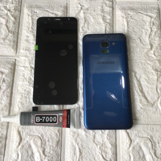 Combo Bộ Vỏ + Màn Hình Samsung J6 2018 J600 Q-Led Hàng Cao Cấp Tặng Tuýp Keo