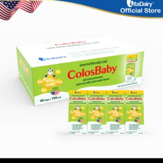 1 thùng Sữa bột pha sẵn colosbaby 180ml