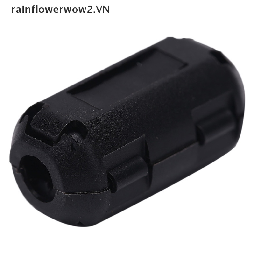 Bộ 2 Vòng Lọc Tiếng Ồn RFI EMI Màu Đen 5mm Dạng Kẹp Tiện Dụng
