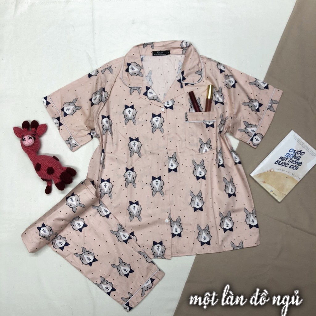 ĐỒ NGỦ THÔ -Áo cộc quần dài | BigBuy360 - bigbuy360.vn