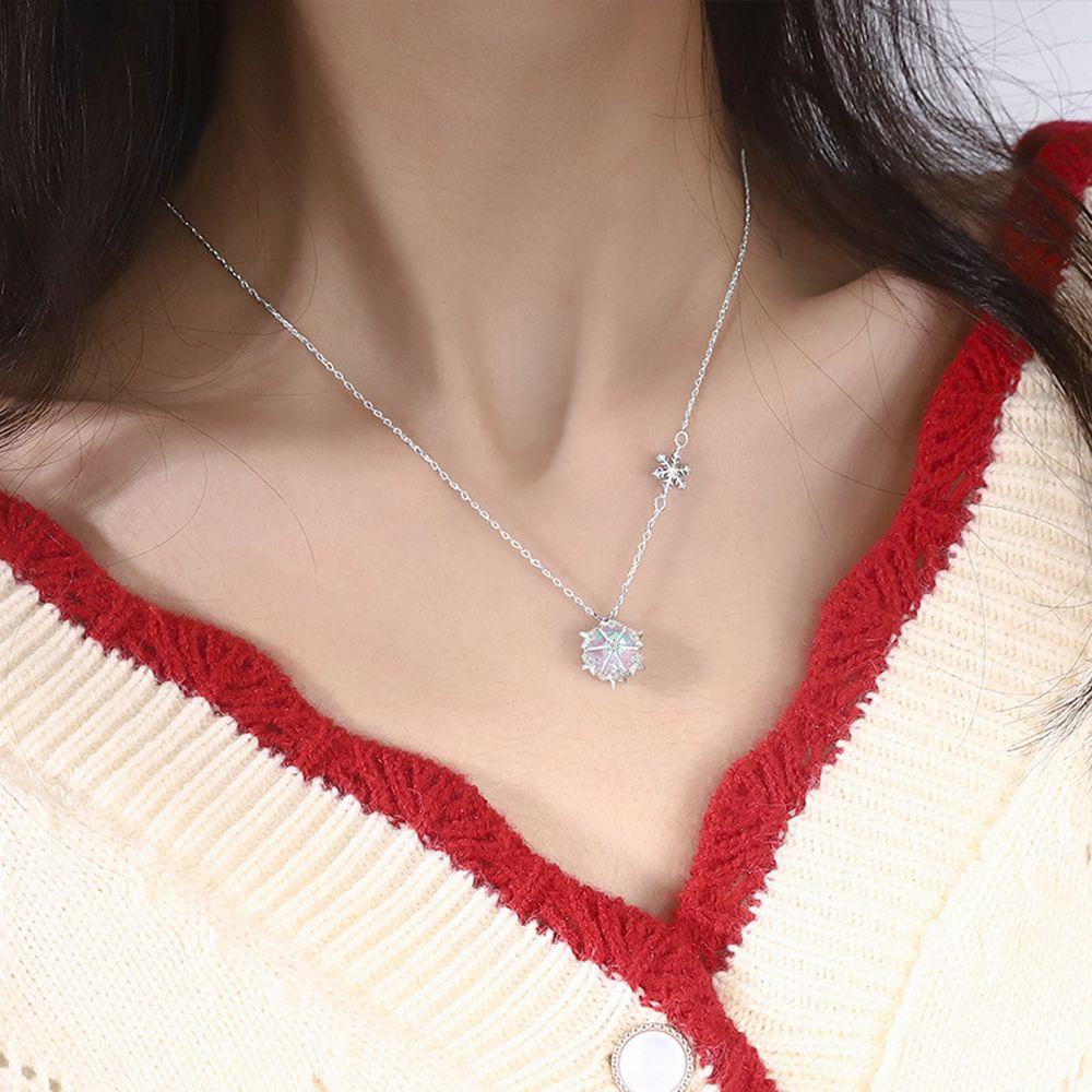 Qqmall Vòng cổ Xương Đòn Thời Trang Vintage Đổi Màu Theo Phong Cách Mơ Mộng Đơn Giản Cho Nữ