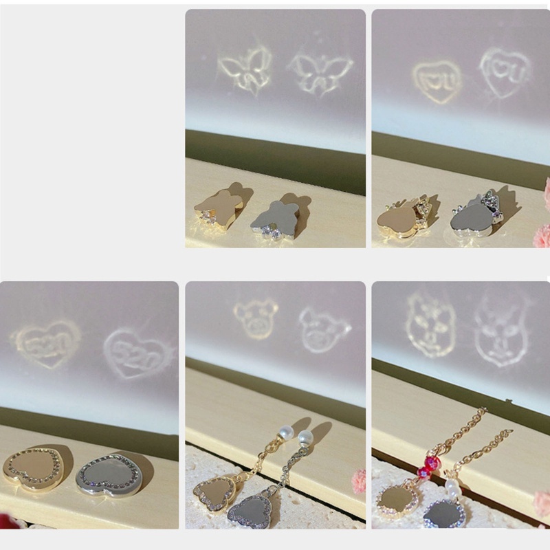 Phụ Kiện Trang Trí Móng Tay Nghệ Thuật Hình Gấu / Bướm Ánh Sáng 520