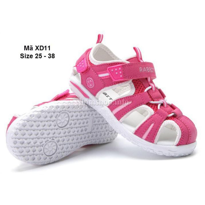 Sandal Rabit Hàng Xuất Khẩu Cho Bé Gái 2.5 - 12 Tuổi XD11