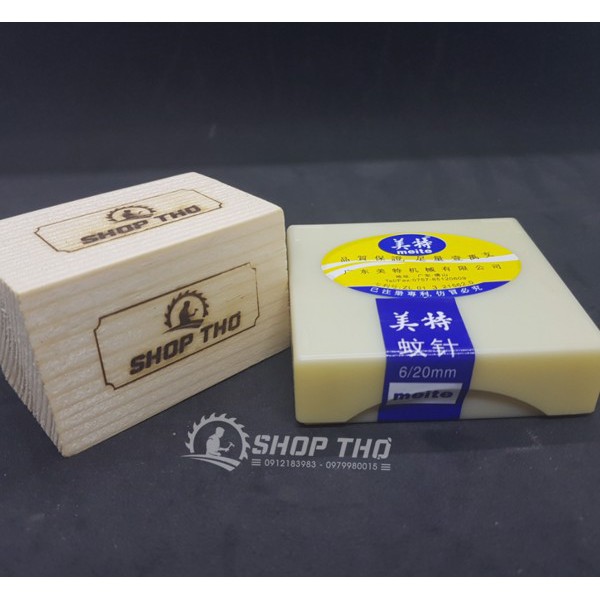 Đinh chỉ mạ đồng Meite 6/10, 6/12 ,6/15,  6/20mm và 6/30mm, 6/25mm