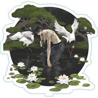 Standee Đạo mộ bút ký