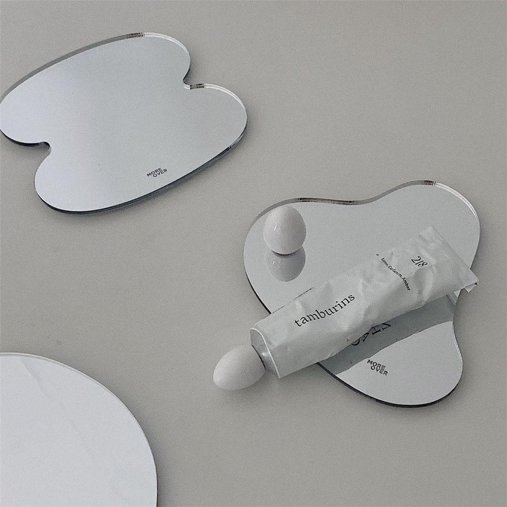 Tấm Lót Ly Trà Tráng Gương Cách Nhiệt Dùng Làm Đạo Cụ Chụp Ảnh