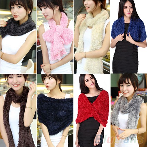 Khăn Choàng Cổ Mềm Mại Đa Năng Thời Trang Cho Nữ X34