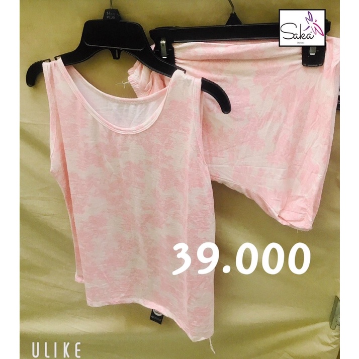 [Thanh lý] Đồ bộ thun mặc nhà hai dây nữ nhiều hoa văn khác nhau