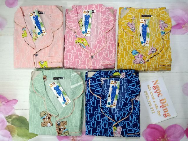 Đồ bộ nữ vải lụa (pijama quần dài) | BigBuy360 - bigbuy360.vn