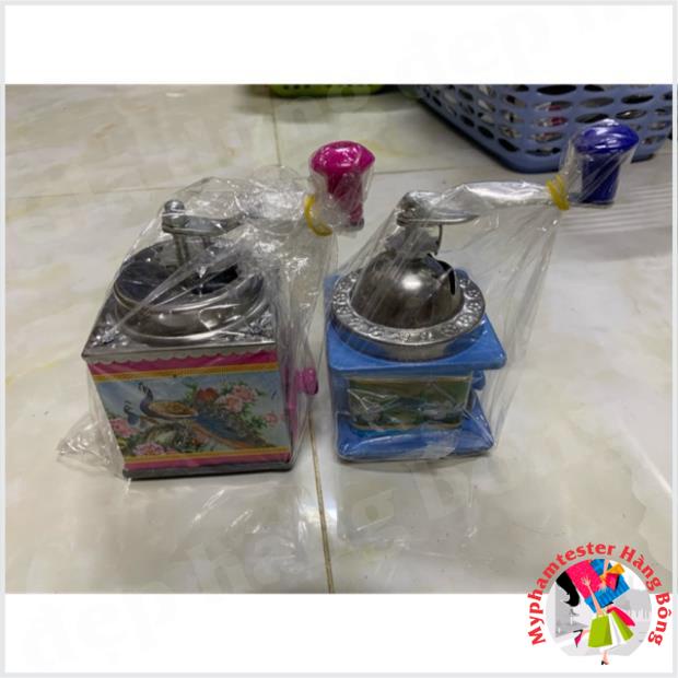 Cối say tiêu quay tay dễ dàng và tiện dụng 2 cỡ