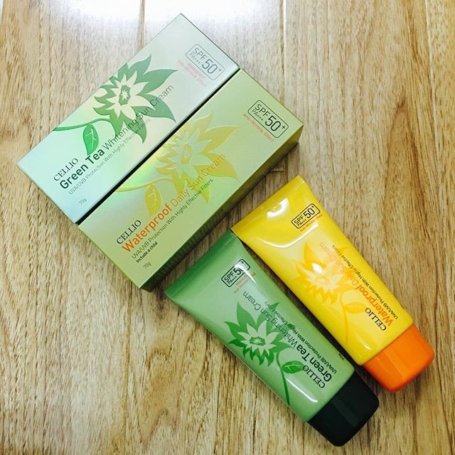 KEM CHỐNG NẮNG CELLIO SUN CREAM SPF50+ PA+++