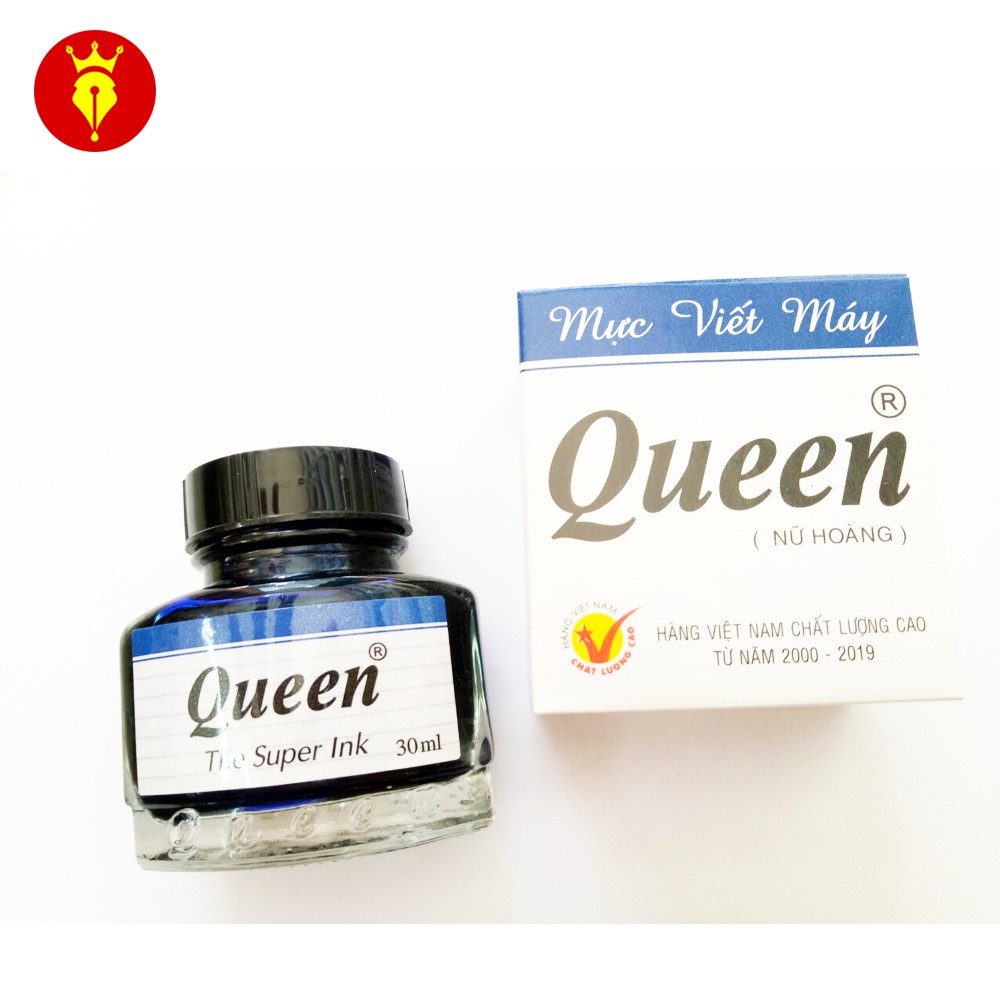 Mực Queen Đen ( NỮ HOÀNG ) SUPER INK – MỰC VIẾT MÁY