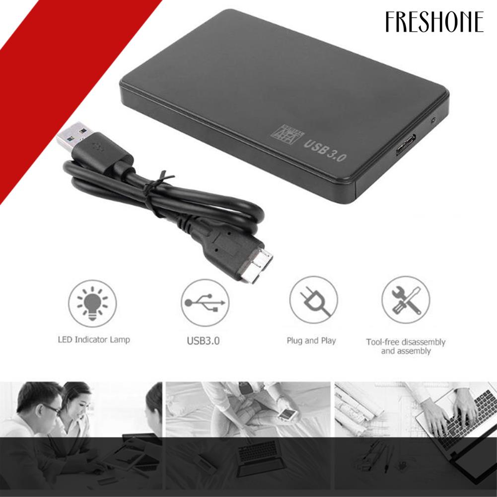 SATA (Đang Bán) Hộp Đựng Ổ Cứng Hdd Ssd 5gbps Usb 3.0 2.5 Inch