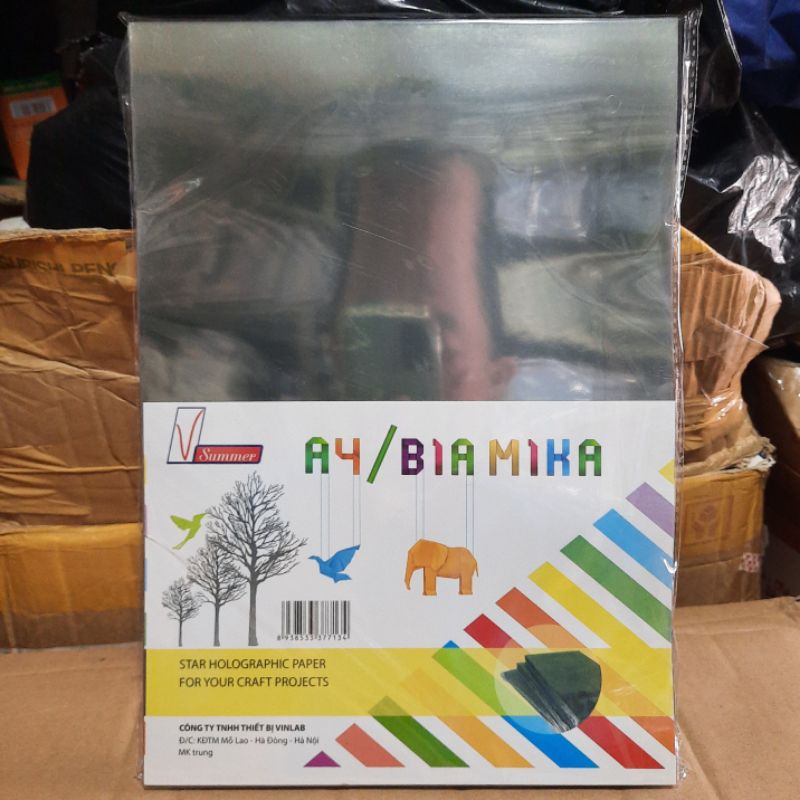 100 tờ Bìa MiKa A4