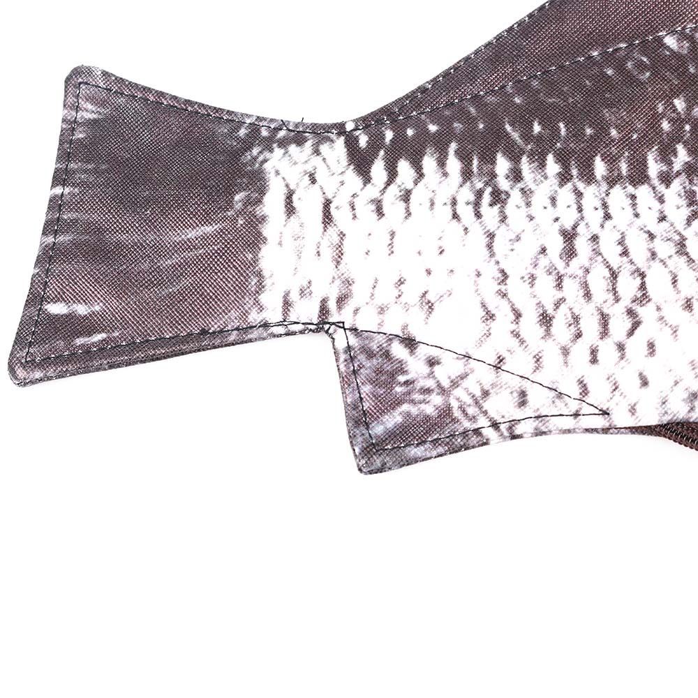 Hộp Đựng Bút/ Đồ Trang Điểm Hình Cá Chép Có Khóa Kéo Tiện Dụng