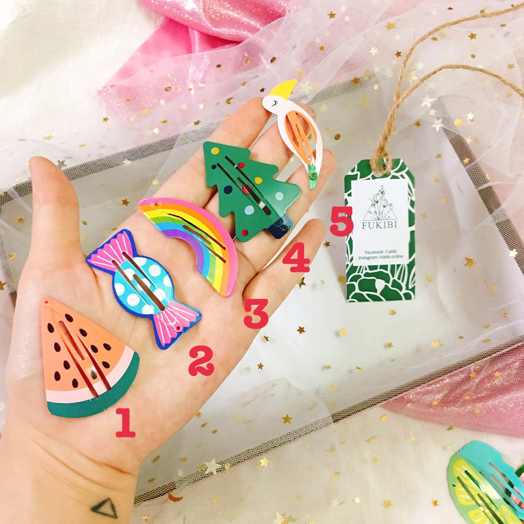 KẸP BẤM ICON CUTE ẢNH THẬT