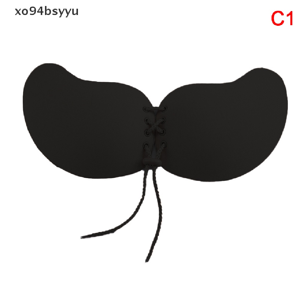 Xo94bsyu Áo Ngực Silicon Gel Dán Vô Hình Tự Dính Không Dây Hình Quả Xoài Cho Nữ