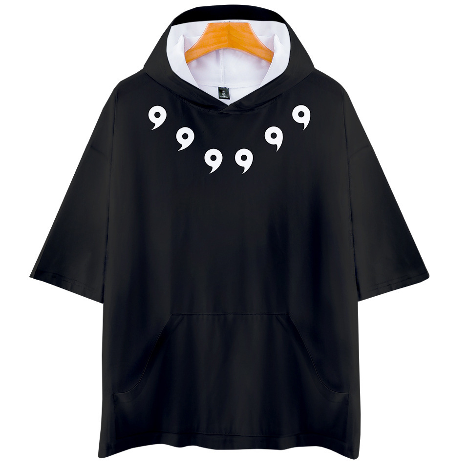 Anime Áo Hoodie Ngắn Tay In Hình Nhân Vật Trong Naruto Birthday Gift