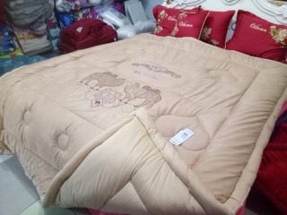 Chăn đại hàn chăn lạc đà thêu 4,5kg