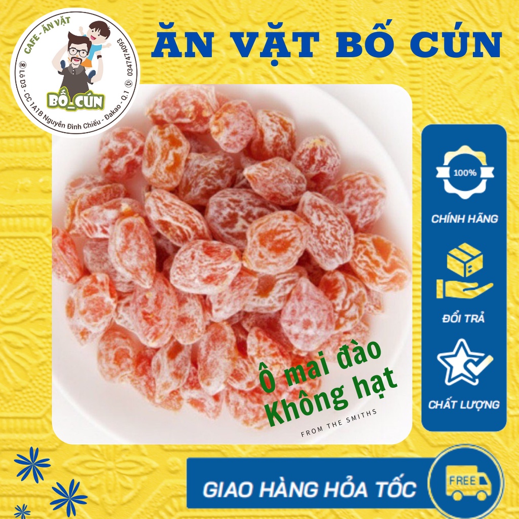 50gram Ô Mai đào (không hạt)