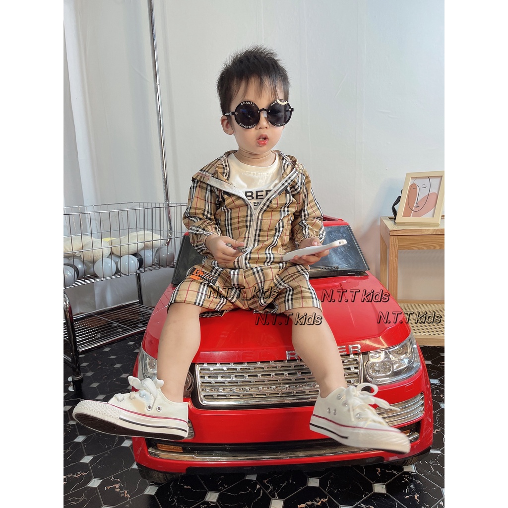 8/30kg SÉT B B R 3 CHI TIẾT CHO BÉ TRAI BÉ GÁI MẶC HÈ THU CỰC CHẤT