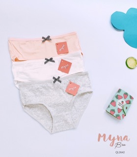 Quần cotton nơ kẻ: QL2642