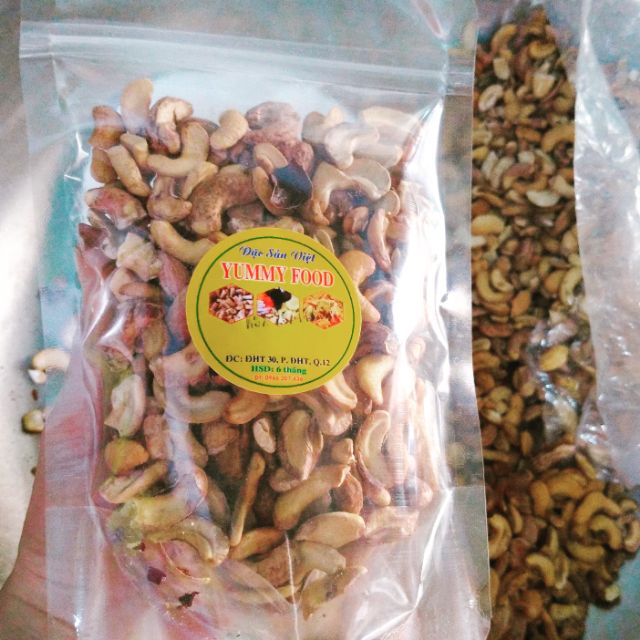 200gram hạt điều rang muối vỡ